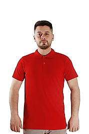 Kırmızı Polo Yaka Tişört
